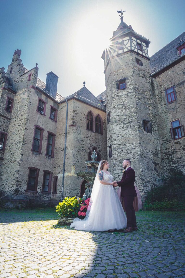 Hochzeitsfotos Schloss