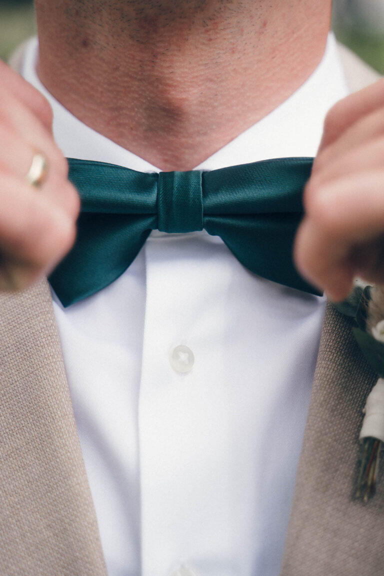 Detail Fliege Hochzeit