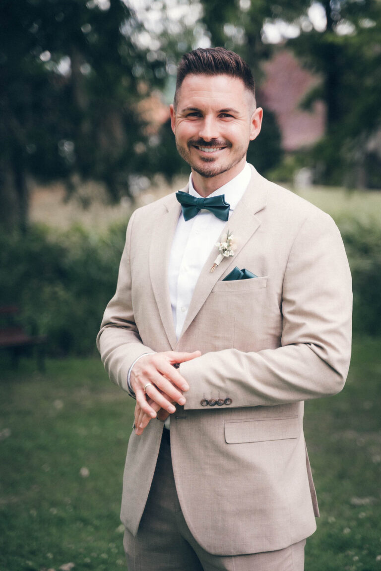 Portrait Mann Hochzeit