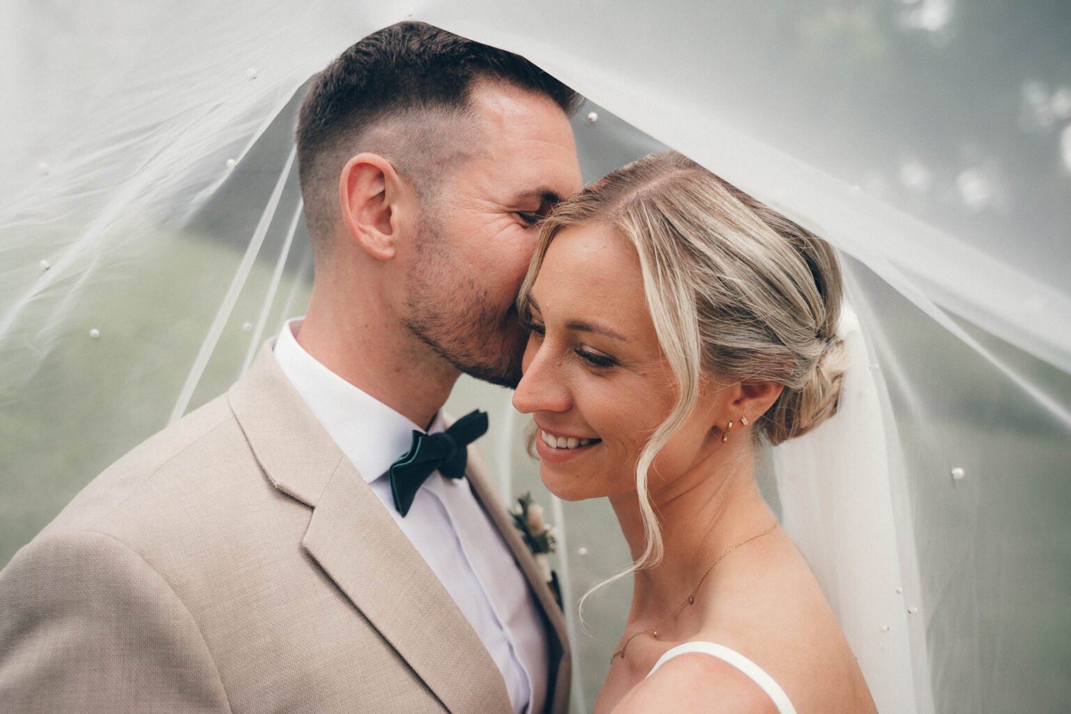 Schleier Foto Hochzeit