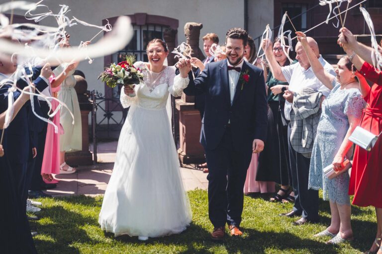 Spalier Standesamt Hochzeit