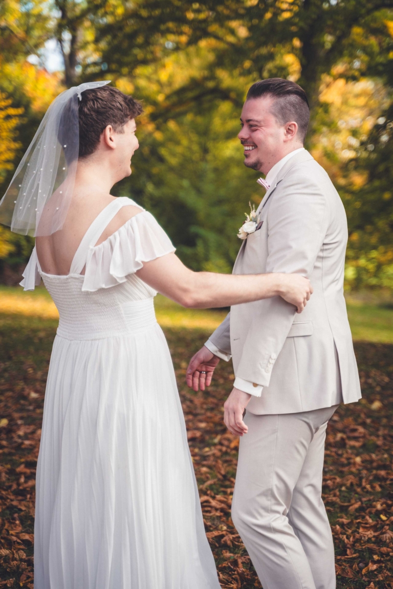 First Look Hochzeit